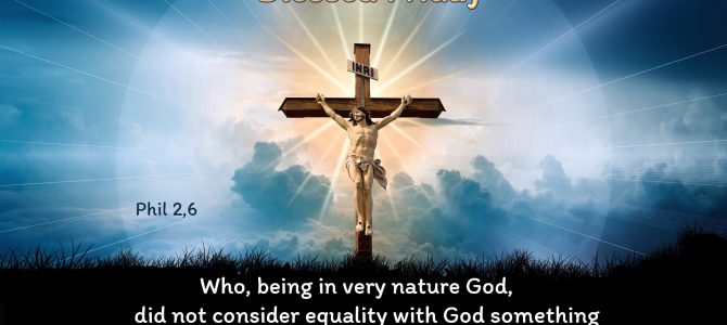 Who, being in very nature God…
