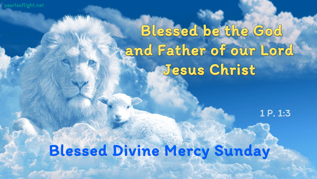 Blessed be the God and Father of our Lord Jesus Christ