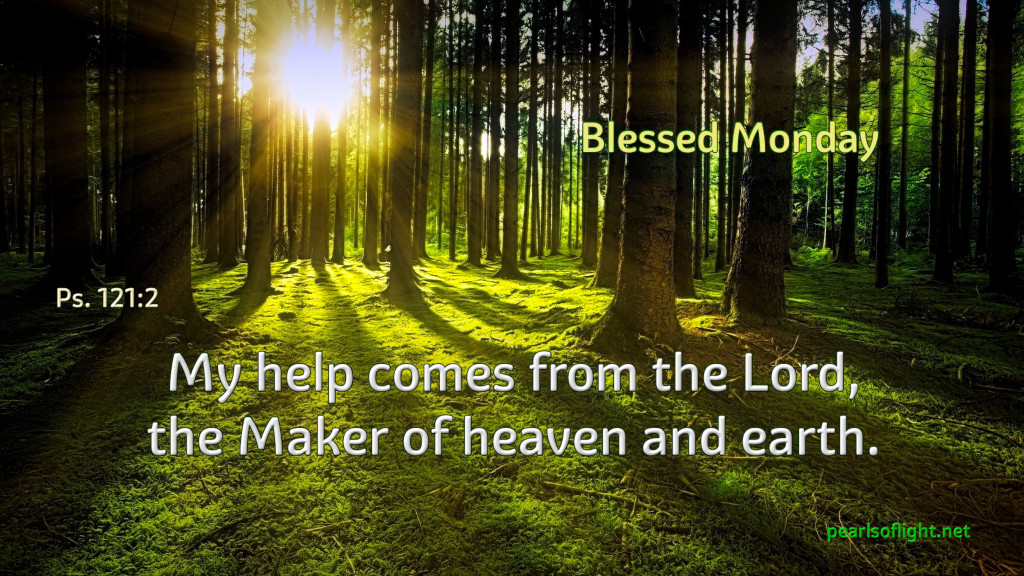 My help comes from the Lord, the Maker of heaven and earth