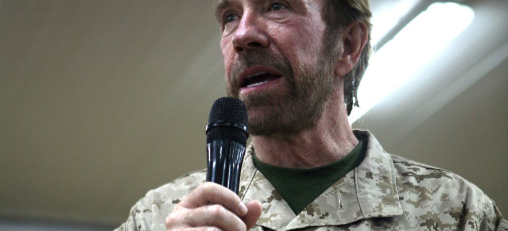 Chuck Norris so strong for Jesus